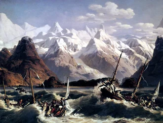 Forlis av flåten til sjømann Jean Francois de Galaup kalt La Perouse